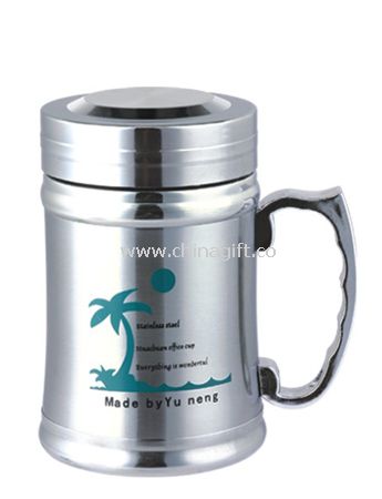 Logo Printing Stainless Steel Office Cup