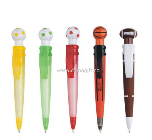 Ball shape ball pen