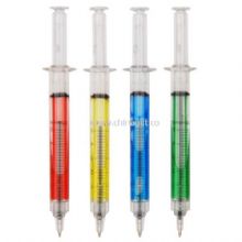 Syring shape plastic ball pen China