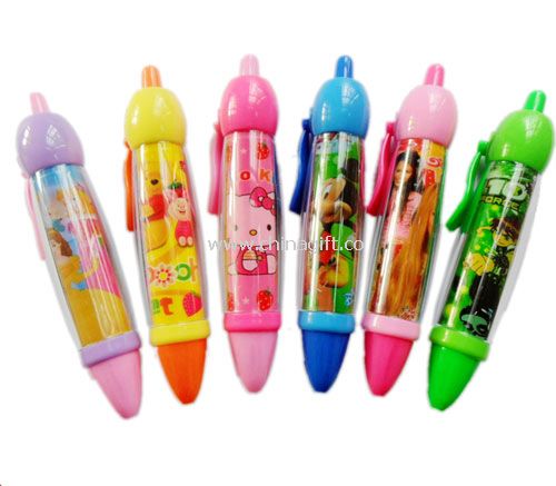 Mini  double barrel ball pen