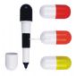 Mini pill shape ball pen small pictures