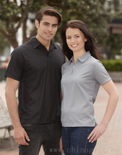 micro waffle polo ladies images