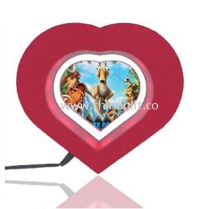 Heart Shape photo frame display with mould