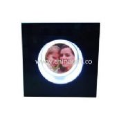 magnetic levitating photo frame with 2 photos medium picture