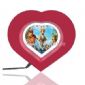 Heart Shape photo frame display with mould small pictures