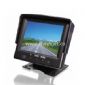 3.5 inch car LCD monitor with 2 ways video inputs small pictures