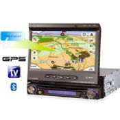 7 Inch Touch Screen Car DVD Multimedia Player and GPS Navigation
