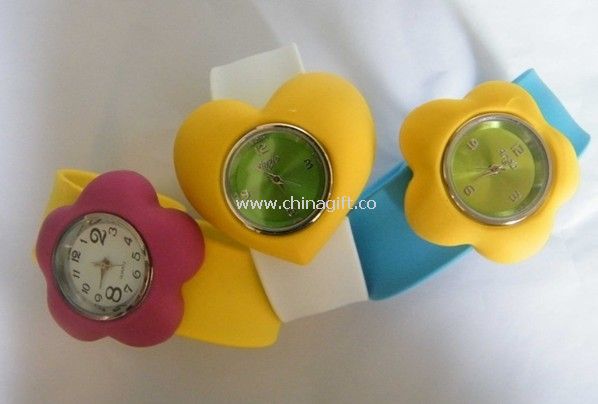Silicone shaped watch
