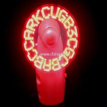 programmable message led mini fan China