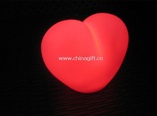 Heart color light