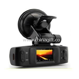 120 degree ultra wide angle lens Car black box camcorder with GPS
