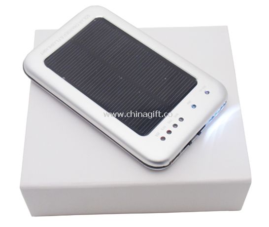 2600mAh Super Solar Mobile Charger with LED Light