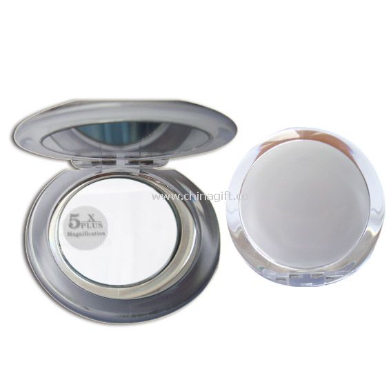 Round cosmetic mirror