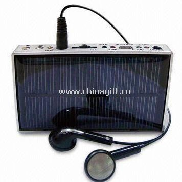 1800mah monocrystalline silicon solar panel with FM function