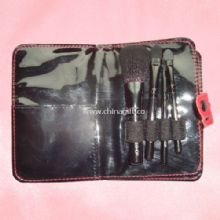 4pcs mini brushes in rec enamel pouch China