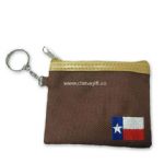 Brown Canvas Promotional Purse small picture