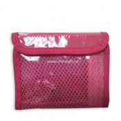 red PVC promotional purse