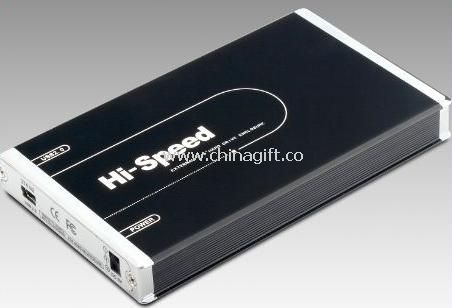 2.5 inch HDD enclosure SATA to USB2.0 & IEEE1394