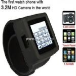 Touch Screen Quad Band mobile phone watch small picture