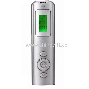 Digital voice recorder with FM 2GB memory flash