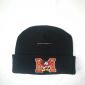 logo embroidered knitted hats small pictures