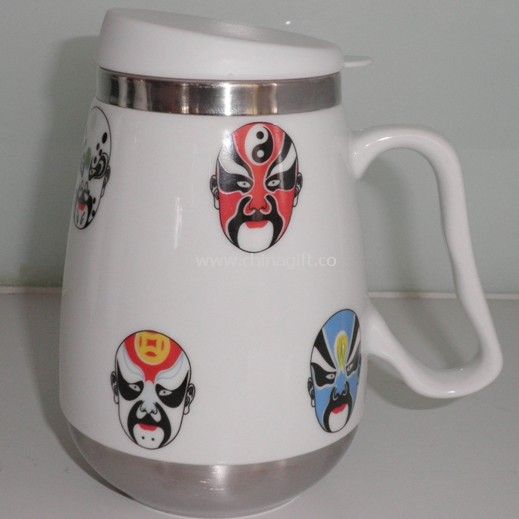 Stainless Steel Ceramic Mug