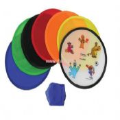 Folding nylon frisbee