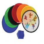 Folding nylon frisbee small picture