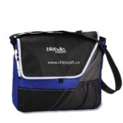 black 600 denier polyester laptop bag