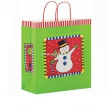 Snow Christmas Polyester Shopping Bag China