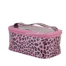 Glittered Leopard Cosmetic Case China