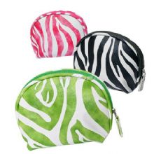 Zebra Half Moon Cosmetic Bag China