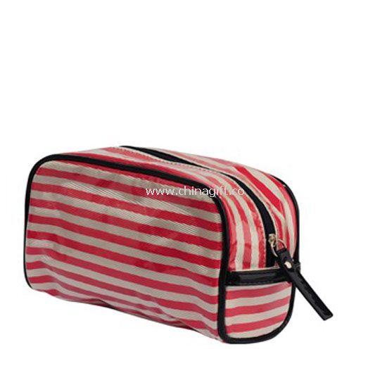 Striped Beauty Bag