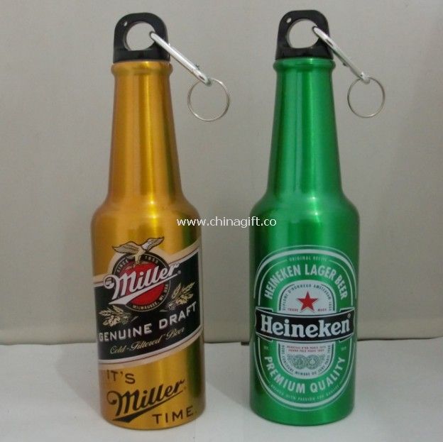 BPA FREE aluminum beer bottle