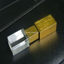 Crystal 3D logo USB flash drive China