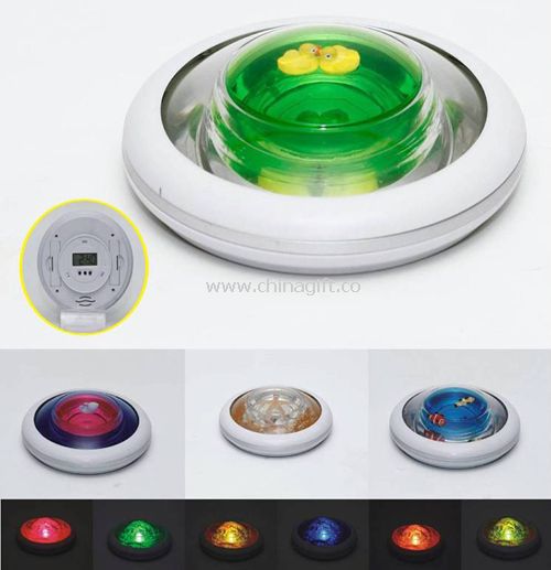 LED Light With Talking Clock