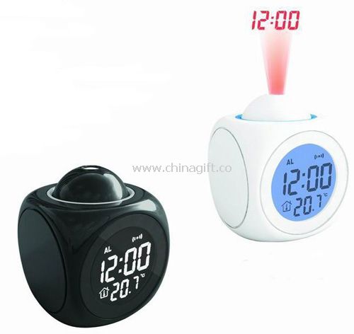 Projection Clock with talking
