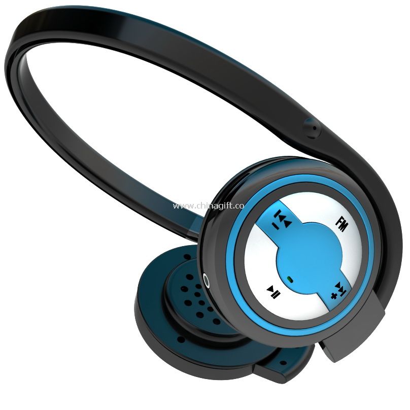 sport mp3 headphone with FM radio