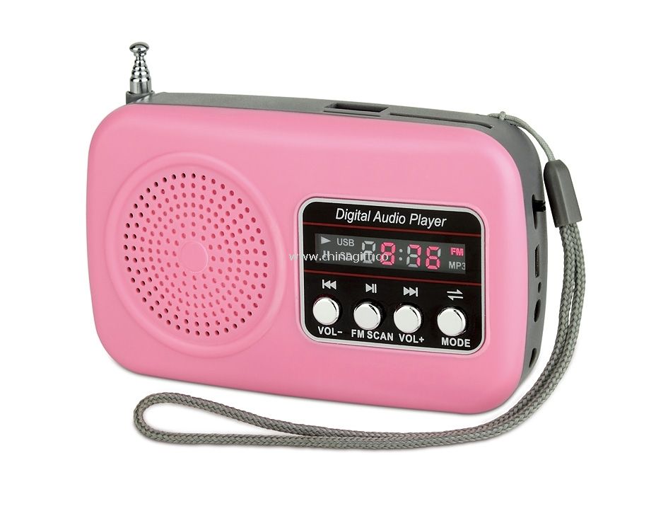 sports mp3 speaker with fm radio