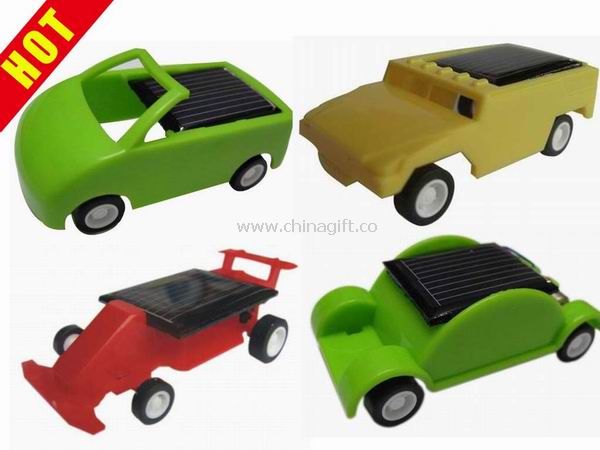 DIY solar car toys