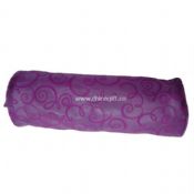 Purple Round Polyester pencil Pouch
