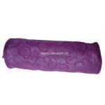 Purple Round Polyester pencil Pouch small picture