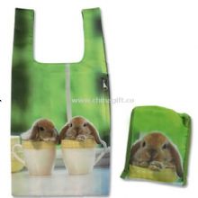 T-shirt Shopping Bag with zipper China