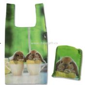 T-shirt Shopping Bag with zipper