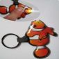 Fish shape LED keychain small pictures