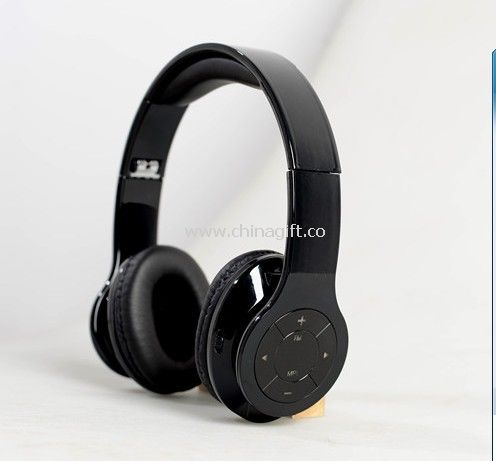 bluetooth headphone with MP3 player, FM radio, Touch keys
