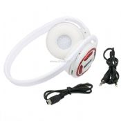 Stereo bluetooth headphone with MP3 player, FM radio,LCD screen