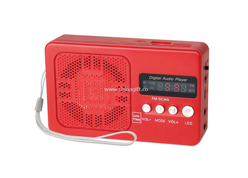 Card Read Digital audio player with fm radio