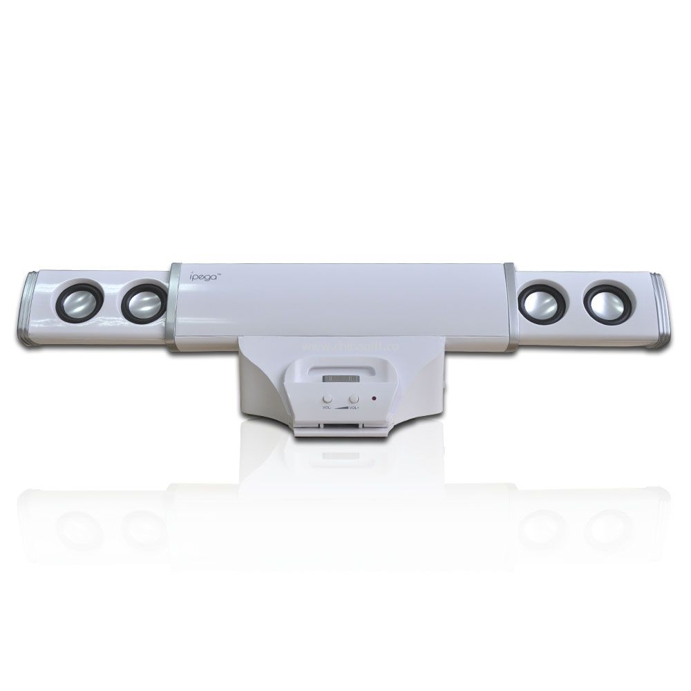 iPad/iphone Home theater Audio speaker in white