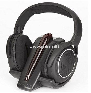 Hi-Fi Stereo wireless headphone with scan radio tuner